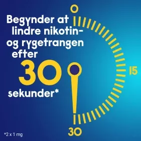  Lindrer røyk- og nikotinsug på bare 30 sekunder 